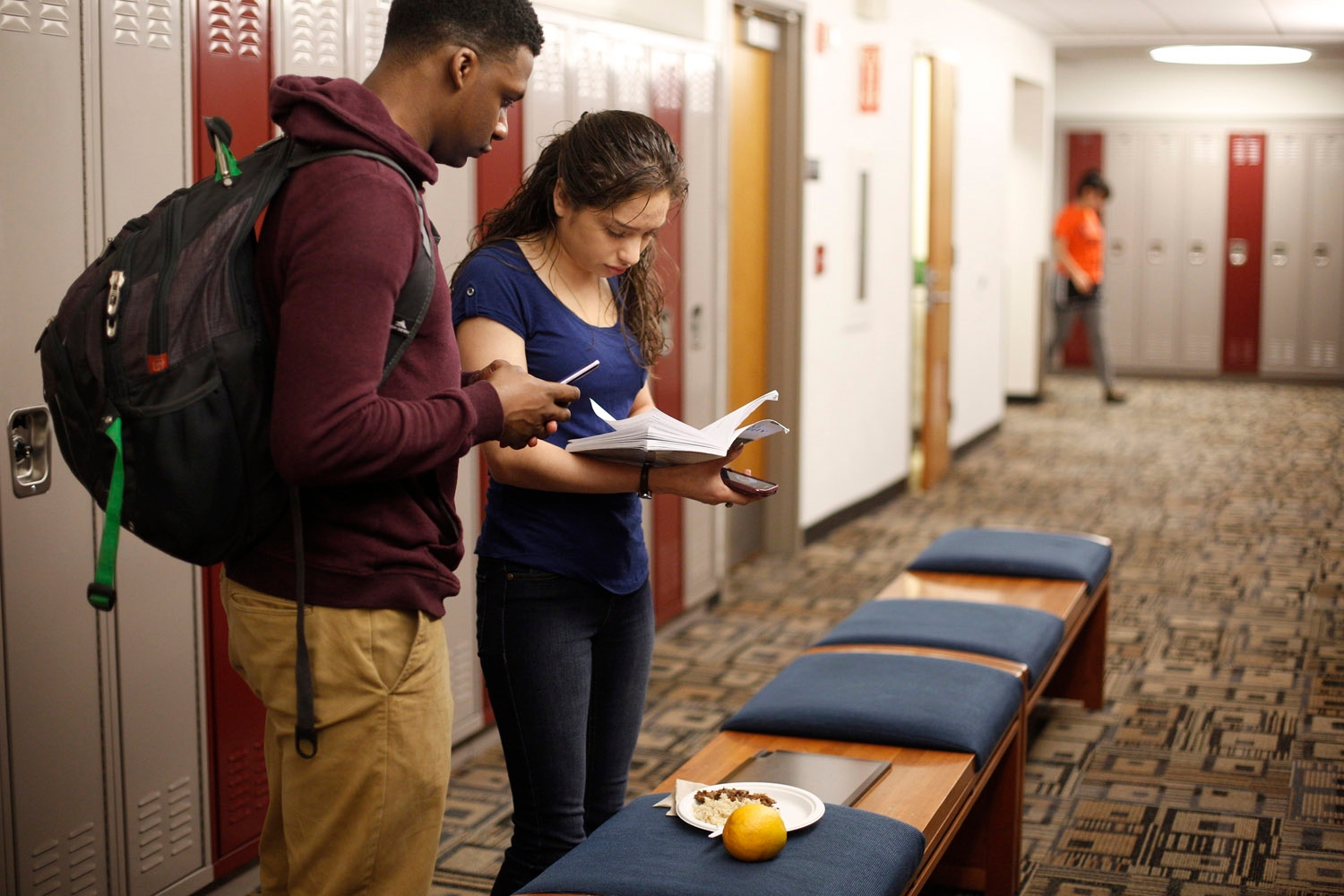 4.32 Students In A Hallway Arrupe College Copyright Stuart Freedman